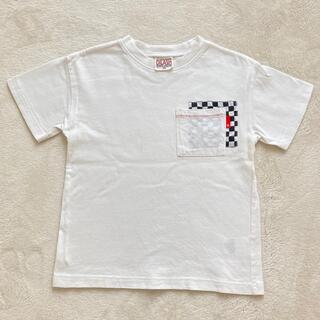 Tシャツ　120センチ　ホワイト(Tシャツ/カットソー)