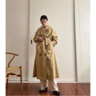 CLANEクラネ2WAY SQUARE SLEEVE TRENCH COAT