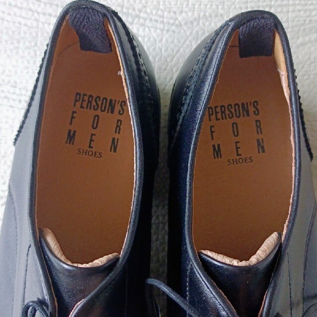 PERSON'S(パーソンズ)の新品 未使用 PERSON'S FOR MEN 26.0 定価¥14,300税込 メンズの靴/シューズ(ドレス/ビジネス)の商品写真