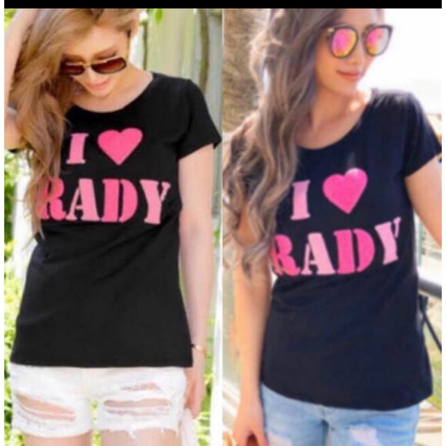 Rady(レディー)のRady🦋完売商品新品未使用🎽 レディースのトップス(Tシャツ(半袖/袖なし))の商品写真