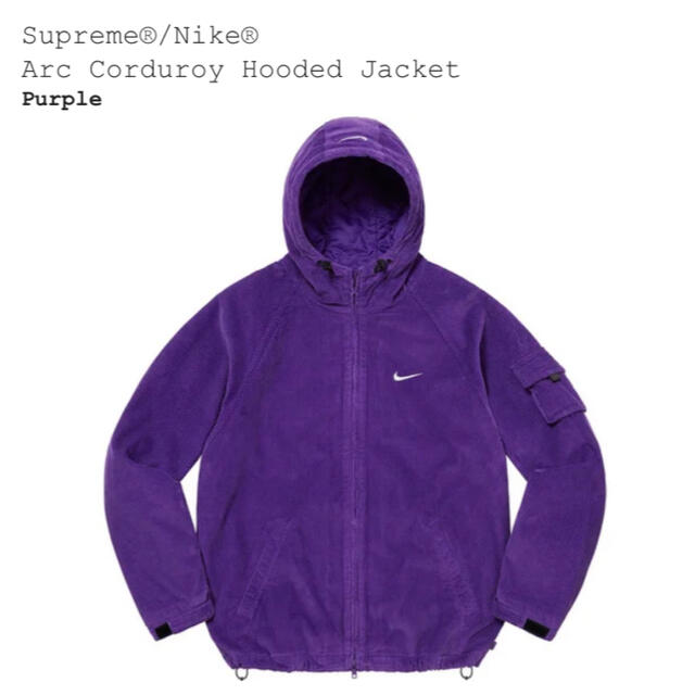 Supreme - Supreme Nike コラボ コーデュロイ ジャケット Supreme - Supreme Nike コラボ コーデュロイ ジャケット
