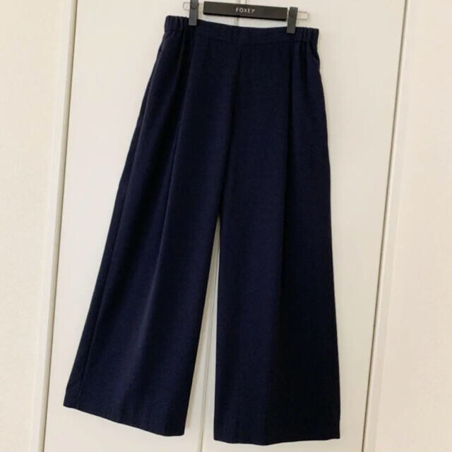エントリー最大P14倍以上 ♡極美品 FOXEY 希少 42 シャラシャラパンツ