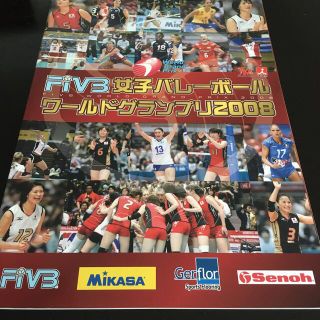 女子バレーボール　ワールドグランプリ2008 プログラム(バレーボール)