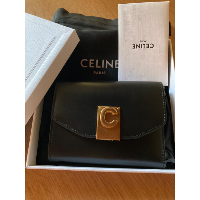 celine(セリーヌ)のCELINE☆セリーヌ☆ C Small Wallet 三つ折り財布 レディースのファッション小物(財布)の商品写真