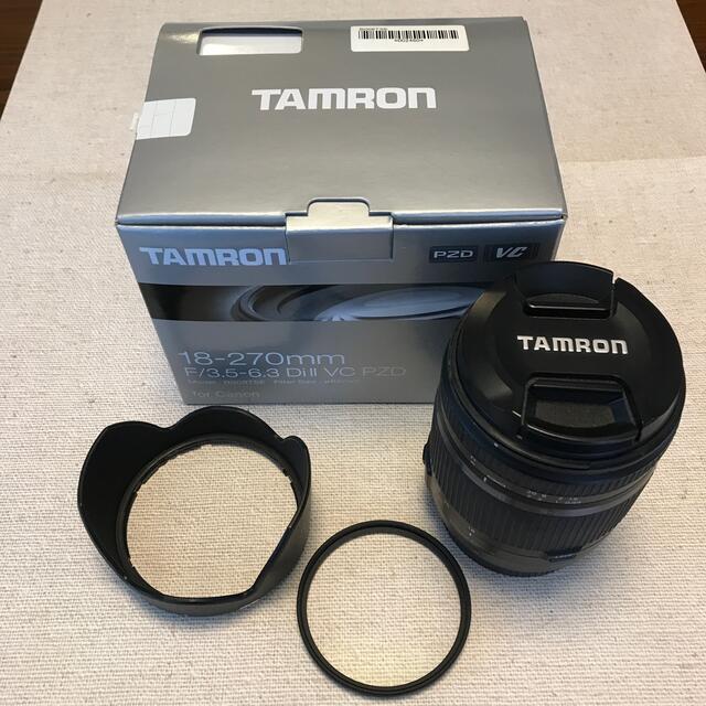 TAMRON(タムロン)のTAMRON 18-270F3.5-6.3 DI2 VC PZD B008TSE スマホ/家電/カメラのカメラ(レンズ(ズーム))の商品写真