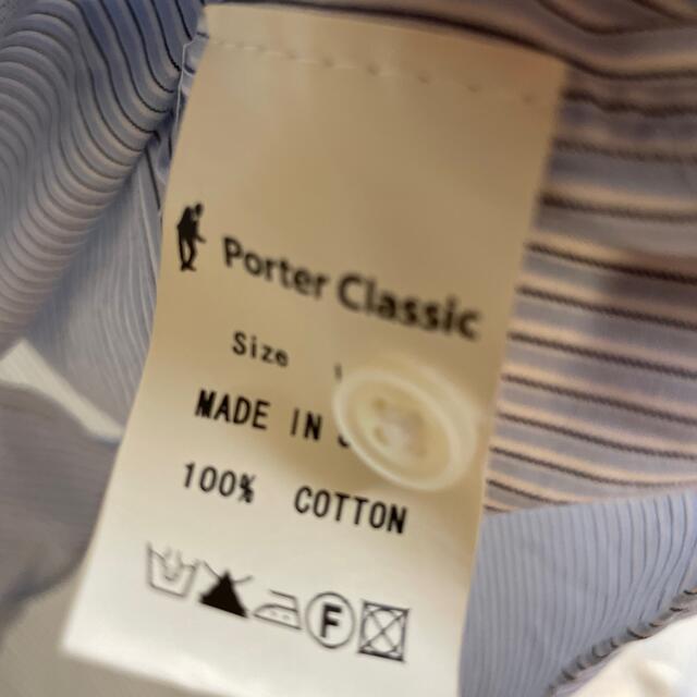 porter classic ロールアップシャツ メンズのトップス(シャツ)の商品写真