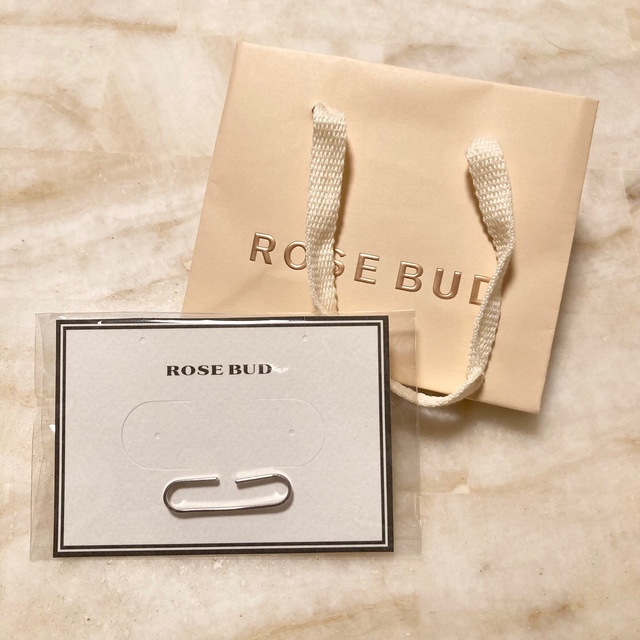 ROSE BUD(ローズバッド)の新品未使用　シルバー　イヤーカフ ROSE BAD EARCUFF ギフト レディースのアクセサリー(イヤーカフ)の商品写真