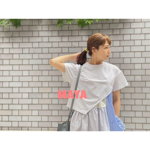 ★TV衣装★　ELENDEEK　HEM FLARE PLEATS CSSET