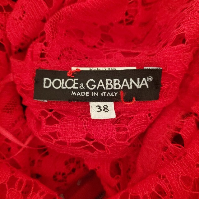 DOLCE&GABBANA(ドルチェアンドガッバーナ)のDOLCE&GABBANA　総レースワンピース レディースのワンピース(ひざ丈ワンピース)の商品写真