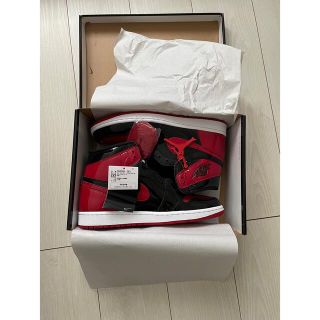 ナイキ(NIKE)のNike Air Jordan 1 High OG Patent Bred(スニーカー)