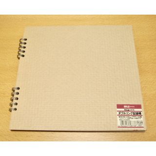 ムジルシリョウヒン(MUJI (無印良品))のダブルリング記録帳(その他)