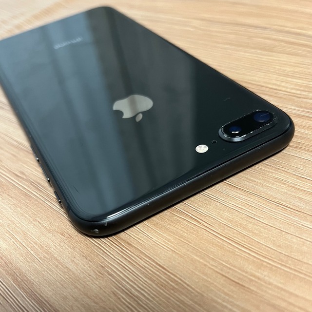 iPhone8plus 64GB スペースグレー MQ9K2J/A KDDIスマートフォン/携帯電話