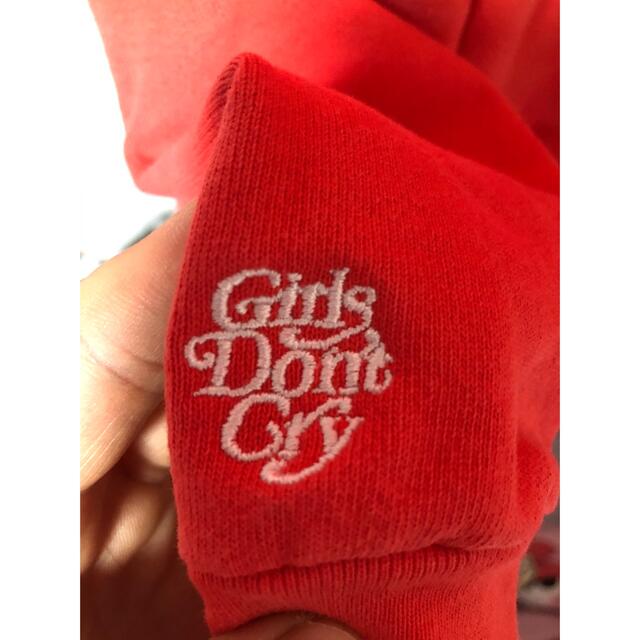 Girls Don't Cry パーカー XL pink verdy 3