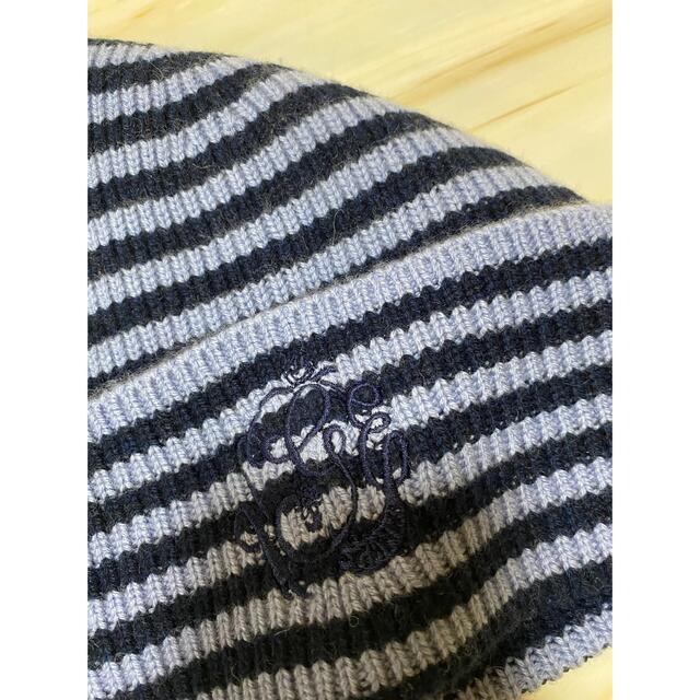 Ganni ガニー カシミヤブレンドニットキャップ スカイキャプテン
