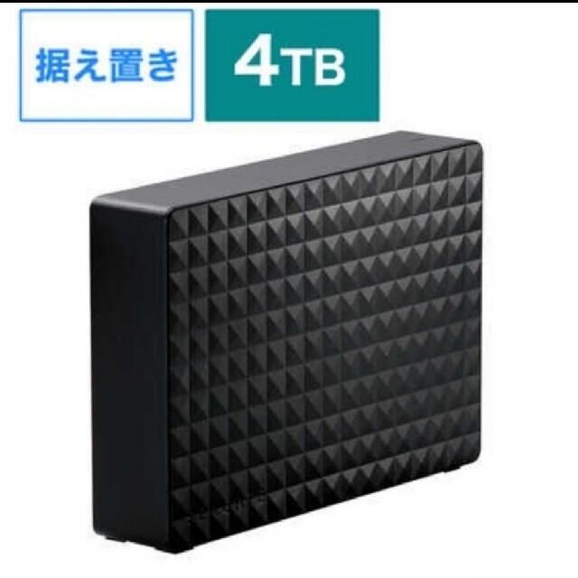 外付けHDD 4tb 　TV録画　パソコンデータ保存に　SGD-MX040UBK