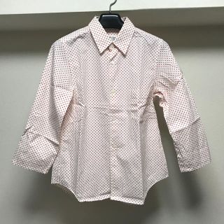 コムデギャルソン(COMME des GARCONS)のローブコムデギャルソン水玉ドット柄デザインシャツブラウス ジュンヤワタナベ(シャツ/ブラウス(長袖/七分))