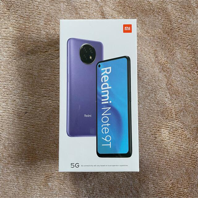 ナイトフォールブラック【新品・未開封】Xiaomi Redmi Note 9T  128GB