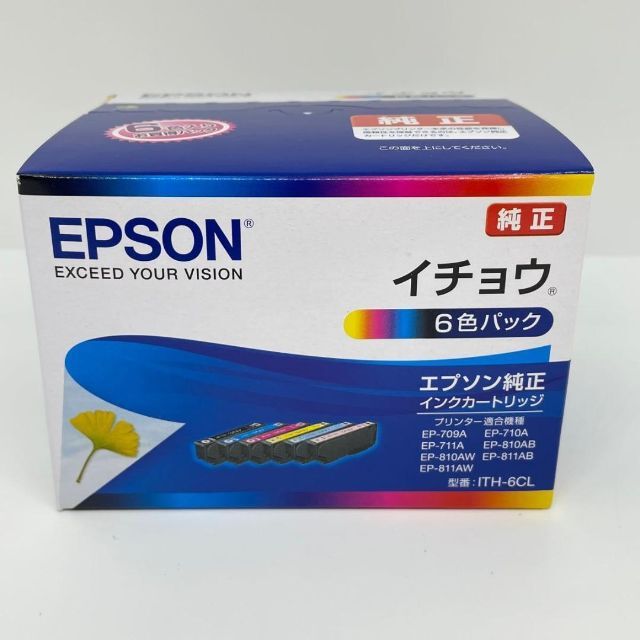 EPSON イチョウ 純正インクカートリッジ ITH-6CL エプソンの通販 by ...