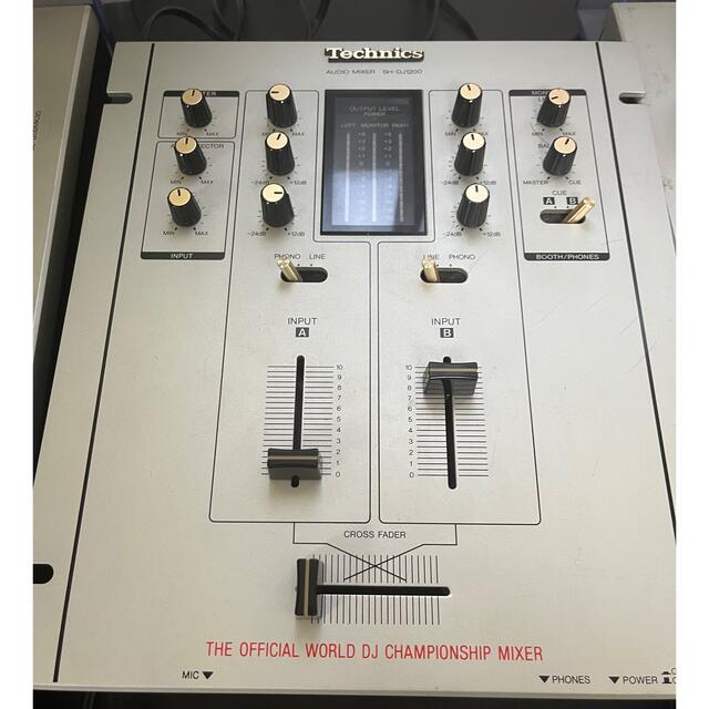 Technics SL-1200MK3D × SH-DJ1200  DJセット 4