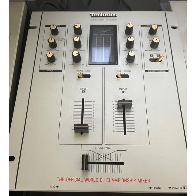 Panasonic(パナソニック)のTechnics SL-1200MK3D × SH-DJ1200  DJセット 楽器のDJ機器(ターンテーブル)の商品写真