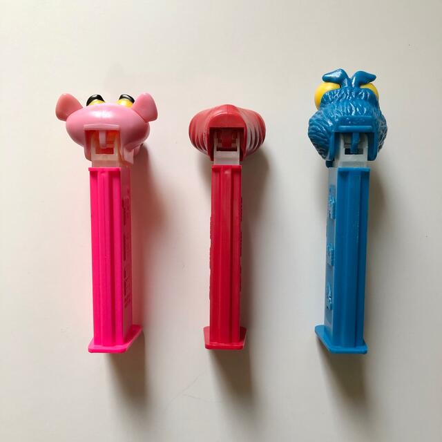 PEZ ピンクパンサー・ET・ゴンゾ 3点 エンタメ/ホビーのおもちゃ/ぬいぐるみ(キャラクターグッズ)の商品写真