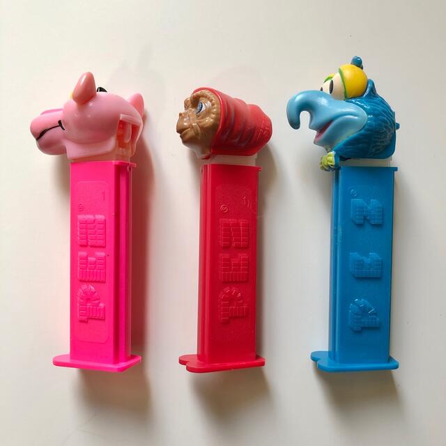 PEZ ピンクパンサー・ET・ゴンゾ 3点 エンタメ/ホビーのおもちゃ/ぬいぐるみ(キャラクターグッズ)の商品写真