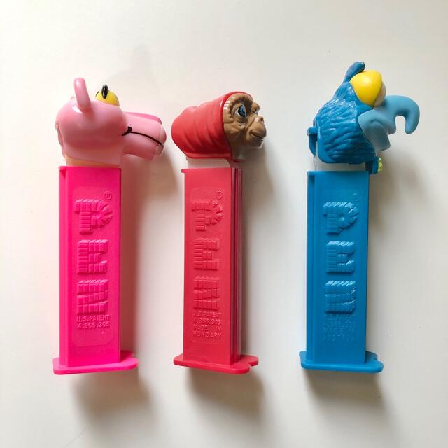PEZ ピンクパンサー・ET・ゴンゾ 3点 エンタメ/ホビーのおもちゃ/ぬいぐるみ(キャラクターグッズ)の商品写真