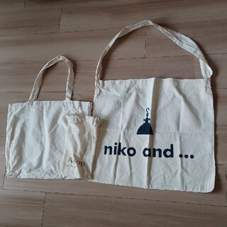 ニコアンド(niko and...)のniko and…　無印良品　イソップ　エコバッグ(エコバッグ)