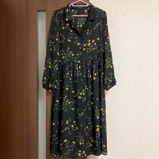 イング(INGNI)のSALE❣️INGNI 美品 花柄 ワンピース ガウン カーディガン(カーディガン)