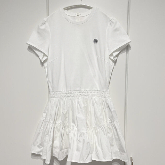 によるシワ】 BORDERS at BALCONY - BORDERS at BALCONY シャツ 今月中値下げします ジャガードラメトップス ボーダーズアットバルコニー Tシャツ/カットソー(半袖/袖なし)