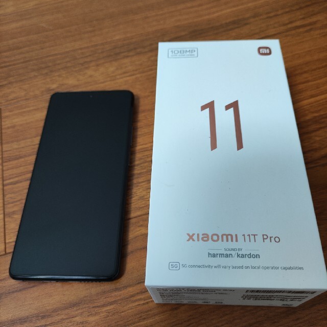 【正規品】 pro Mi11t Xiaomi  メテオグレー 8GB/128GB スマートフォン本体