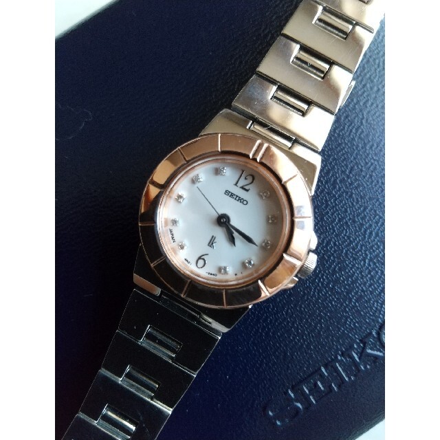 話題の行列 SEIKO - セイコールキア 美品 10Pダイヤ レディース