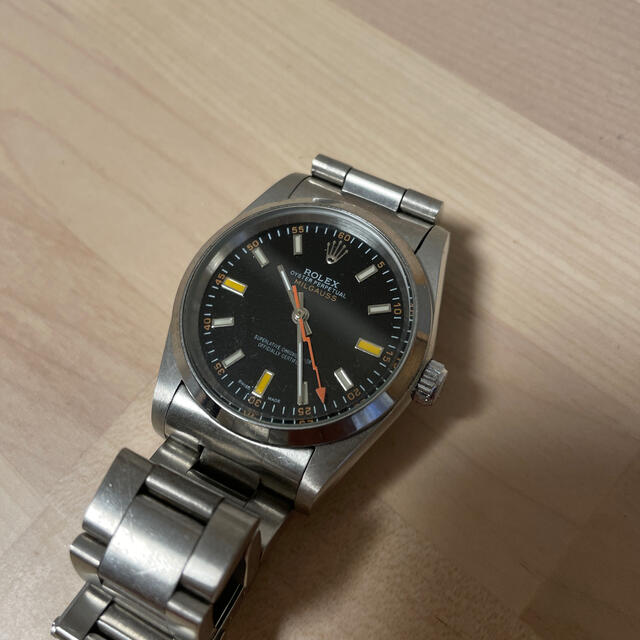 ROLEX(ロレックス)のロレックス　タイプ品　ミルガウス　自動巻 メンズの時計(腕時計(アナログ))の商品写真