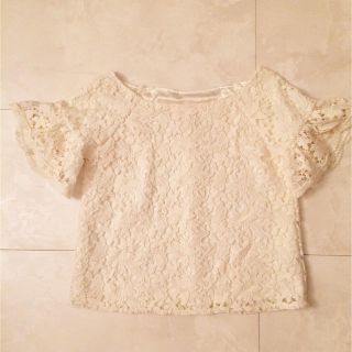 マーキュリーデュオ(MERCURYDUO)のなな様専用！新品未使用マーキュリーディオレースフリルtops(Tシャツ(半袖/袖なし))