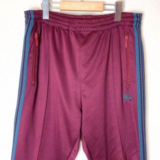 Needles - 【美品】needles トラックパンツ ブーツカット ボルドー