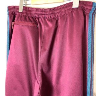 Needles - 【美品】needles トラックパンツ ブーツカット ボルドー