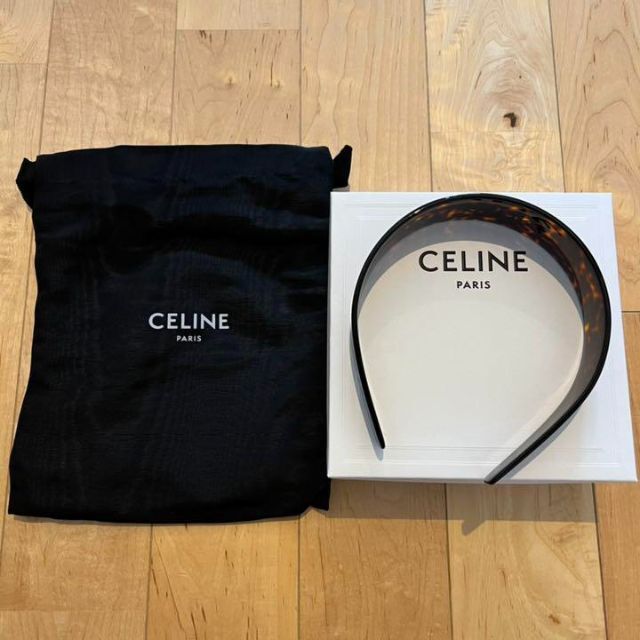 のカチュー celine ヘッドバンド ダークハバナの通販 by yoko's shop