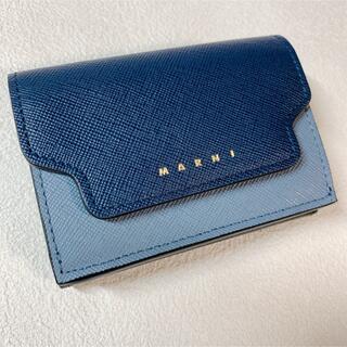 マルニ ミニ 財布(レディース)（ブルー・ネイビー/青色系）の通販 21点 