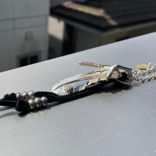goro's - 【ゴローズ】銀爪メタル付き特大フェザーセット販売 18金 goro's - 【ゴローズ】銀爪メタル付き特大フェザーセット販売 18金