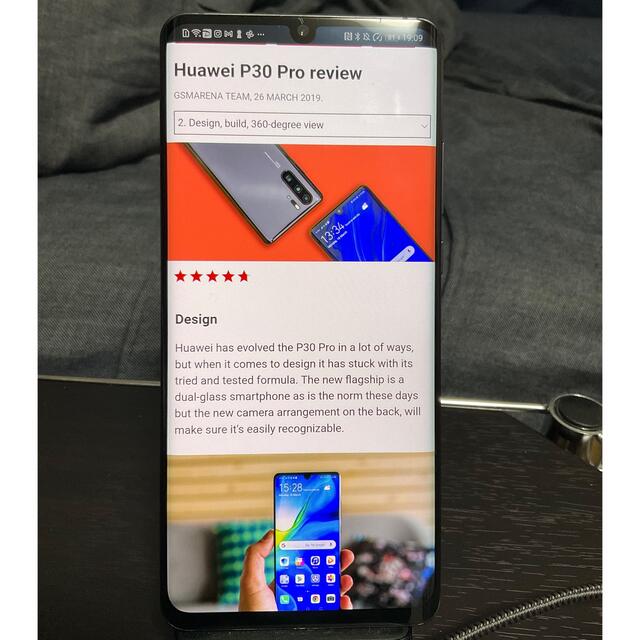 Huawei P30Pro/Kirin980/6GB/128GB ケース付き 3