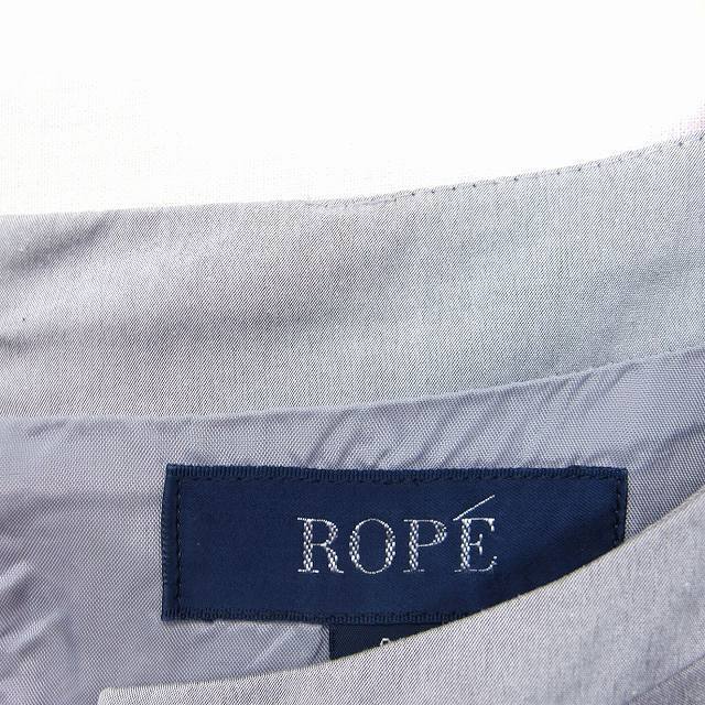 ROPE’(ロペ)のロペ ROPE ワンピース ギャザー ロング キャップスリーブ オープンネック レディースのワンピース(ロングワンピース/マキシワンピース)の商品写真