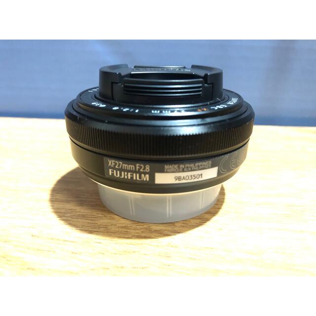 富士フイルム(フジフイルム)の富士フイルム フジノンレンズ XF27mmF2.8 [ブラック] スマホ/家電/カメラのカメラ(レンズ(単焦点))の商品写真