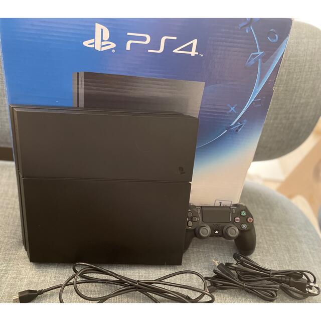 【美品】PlayStation4 1TB本体 コントローラー・ケーブル・外箱