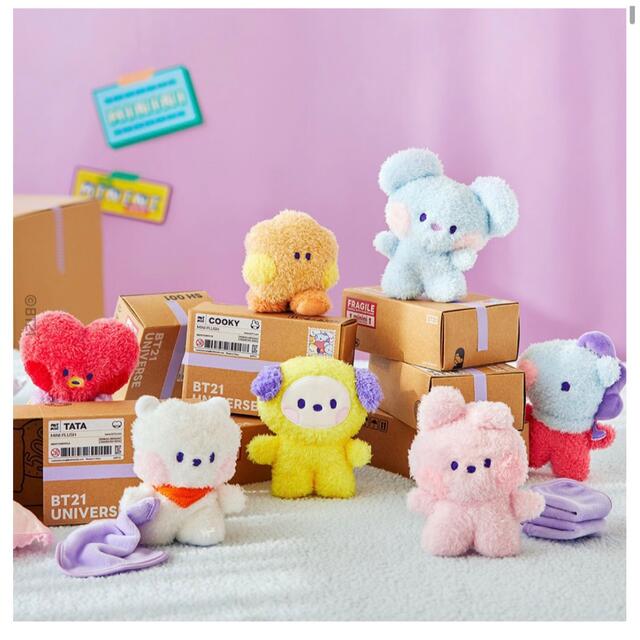 BT21 スタンディングドール　全種類