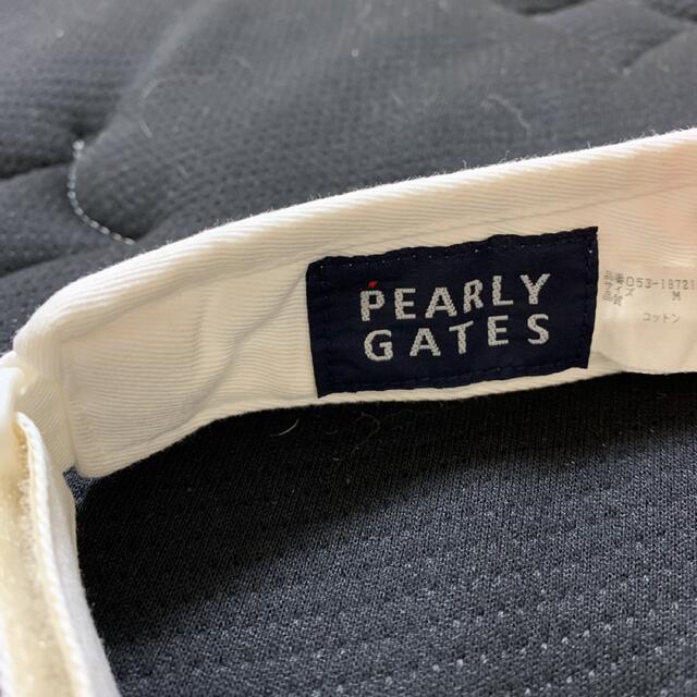 PEARLY GATES(パーリーゲイツ)の専用　パリーゲイツ　サンバイザー❣️ スポーツ/アウトドアのゴルフ(その他)の商品写真