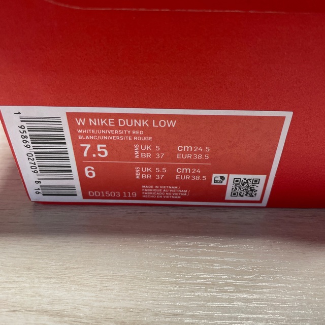NIKE(ナイキ)のNike WMNS Dunk Low "USA" レディースの靴/シューズ(スニーカー)の商品写真