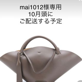 Jil sander ジルサンダーSombrero Small bag greyの通販 by MM