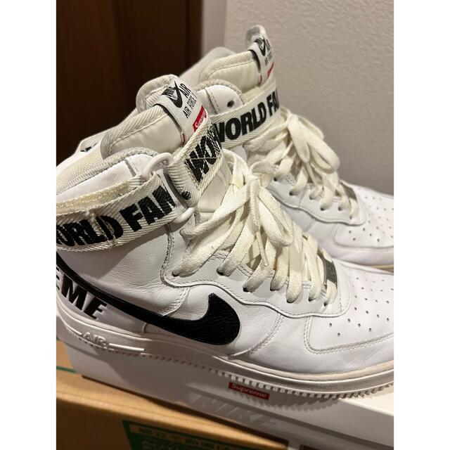 Supreme(シュプリーム)のNIKE AIR FORCE 1 HIGH SUPREME SP(箱付き) メンズの靴/シューズ(スニーカー)の商品写真