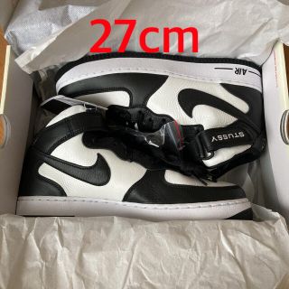 NIKE - 27センチ Stussy × Nike Air Force 1 Midの通販 by ペリエ's