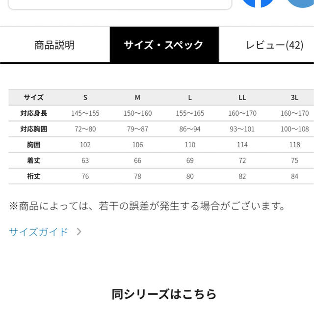 WALKMAN(ウォークマン)のworkmanレインジャケット レディースのファッション小物(レインコート)の商品写真